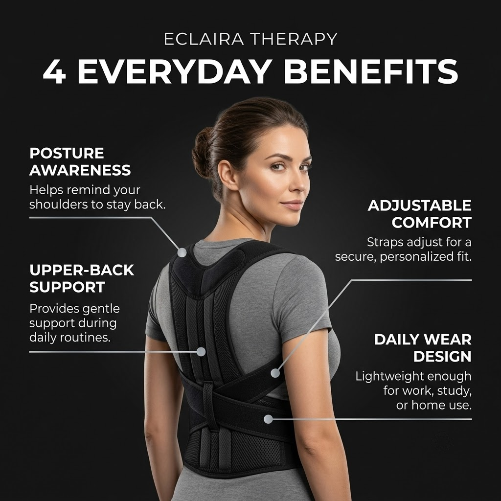 Eclaira AlignPro™ Posture Support Brace