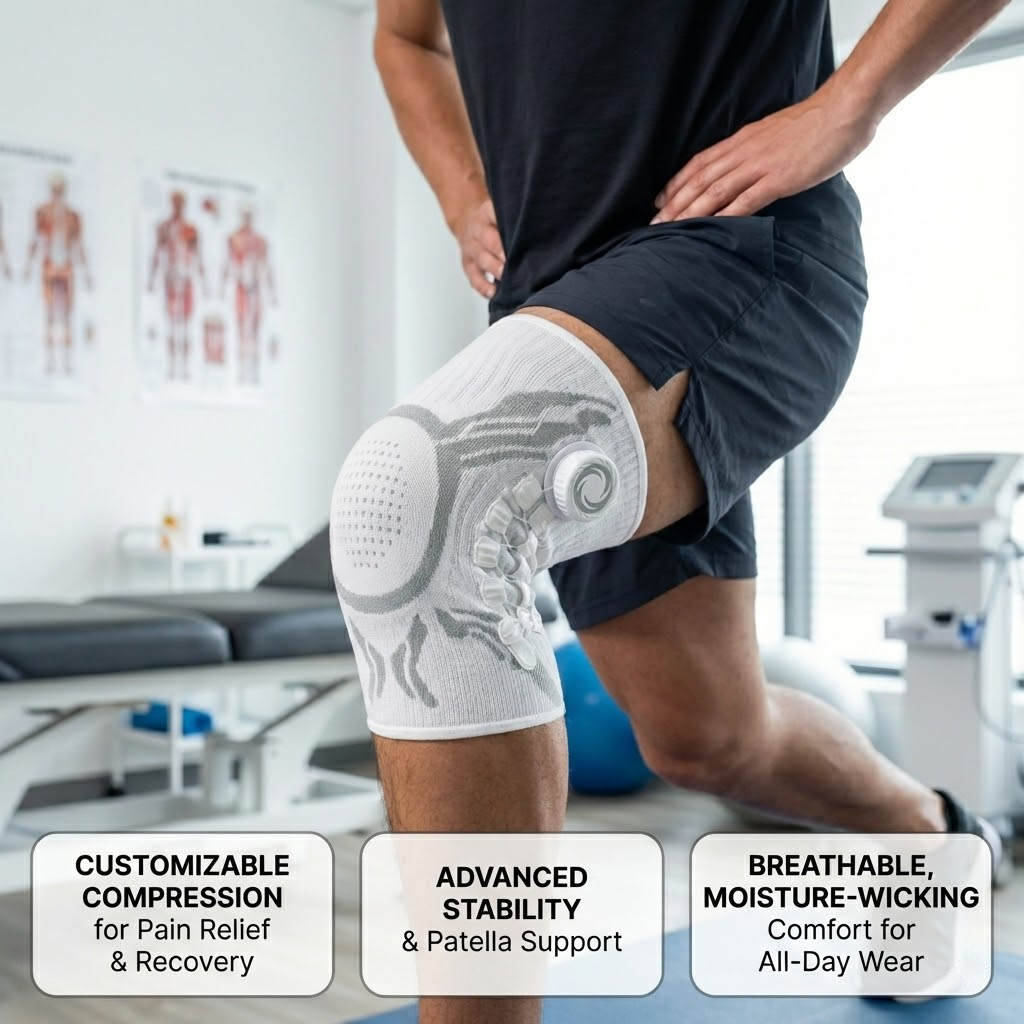 Eclaira Therapy™ FlexKnee Pro — Smart Compression Knee Brace