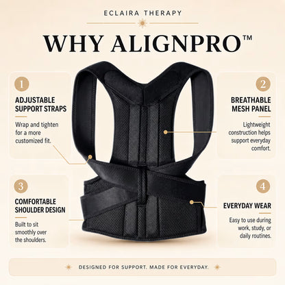 Eclaira AlignPro™ Posture Support Brace