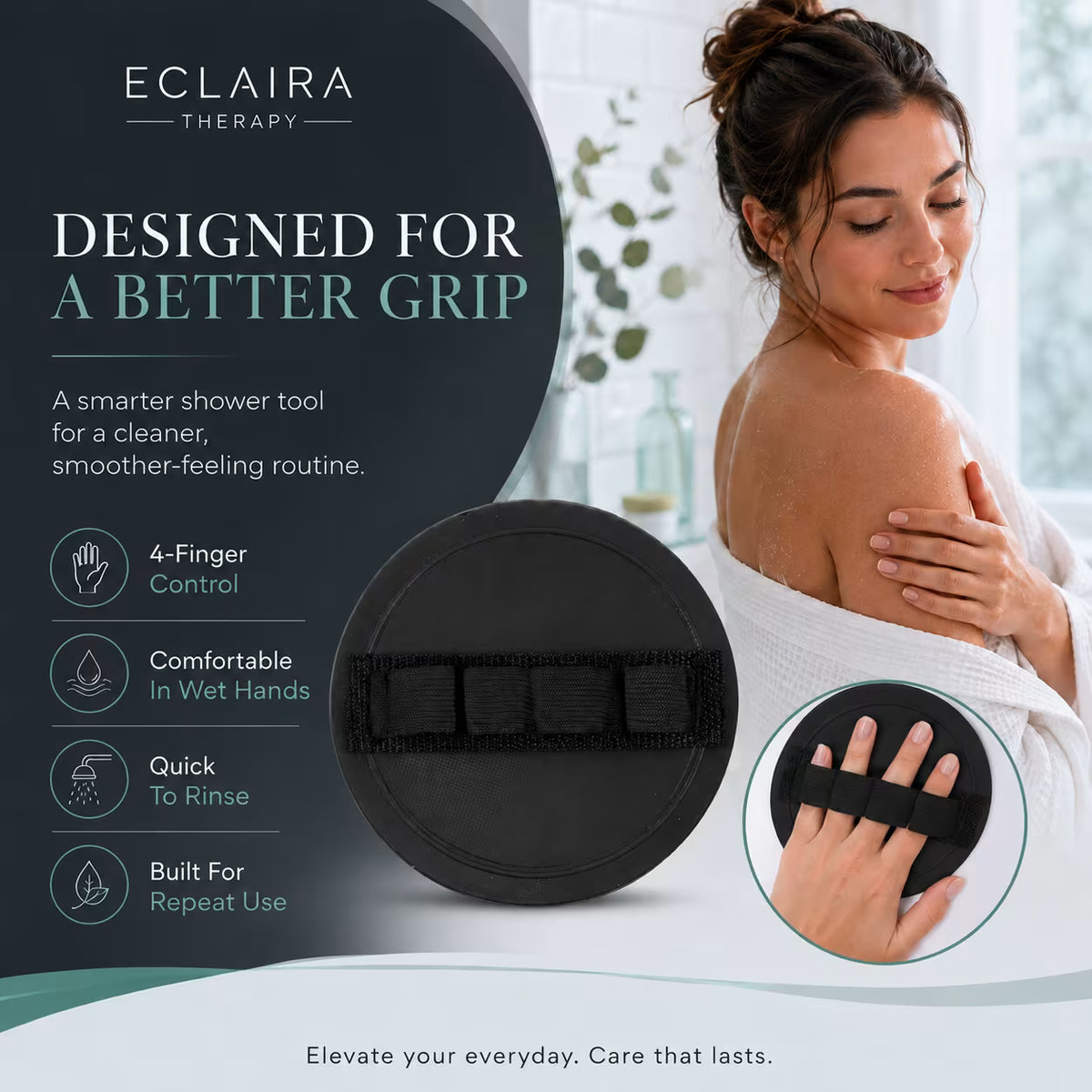 VelvetBuff™ Exfoliating Shower Pad