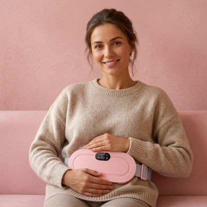 Eclaira Therapy HeatBelt™ — Menstrual Heating Belt (Heat + Vibration)