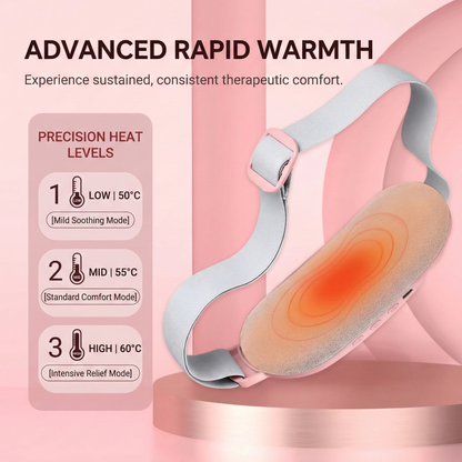 Eclaira Therapy HeatBelt™ — Menstrual Heating Belt (Heat + Vibration)