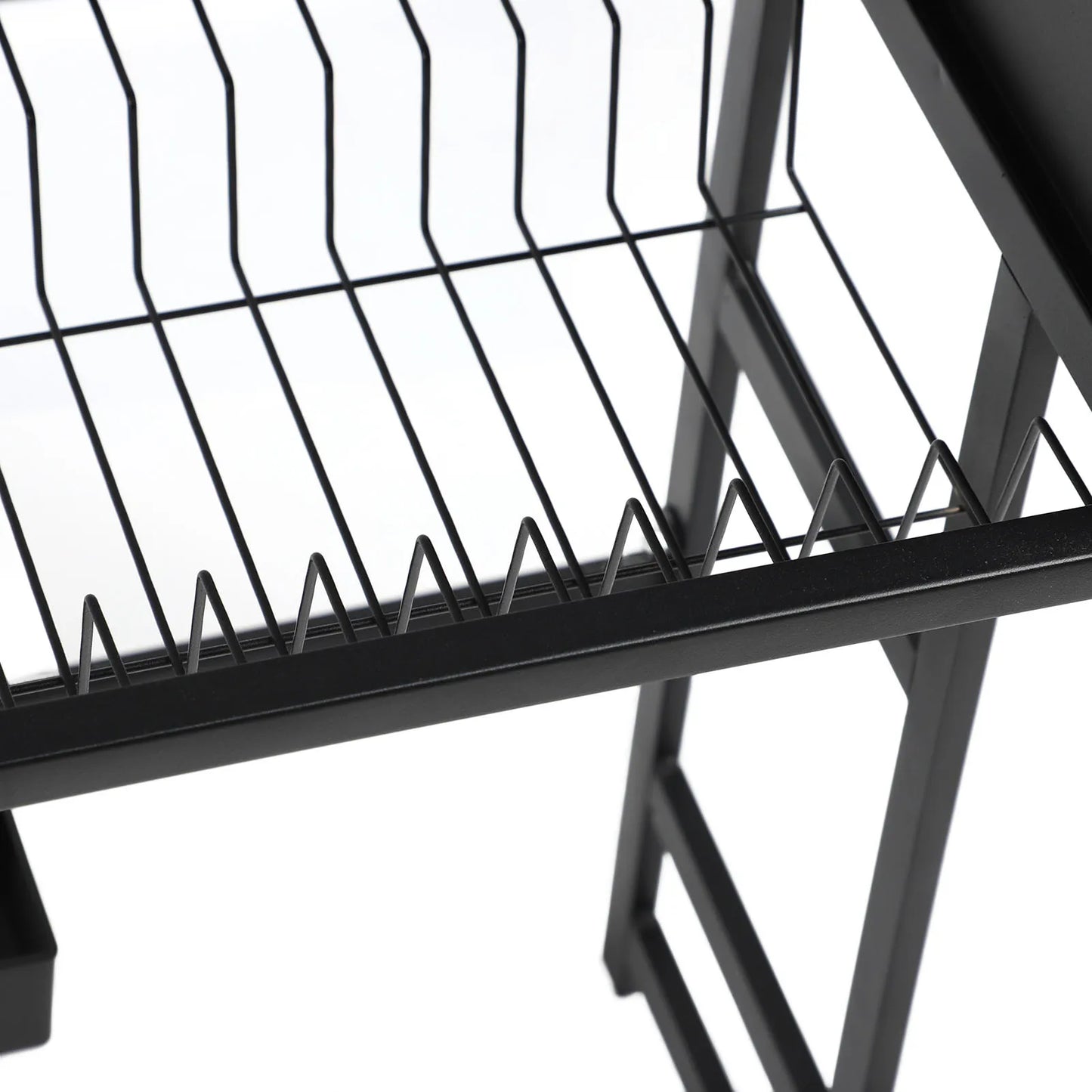 Over-Sink 2-Tier Drying Rack (Space-Saving Carbon Steel)