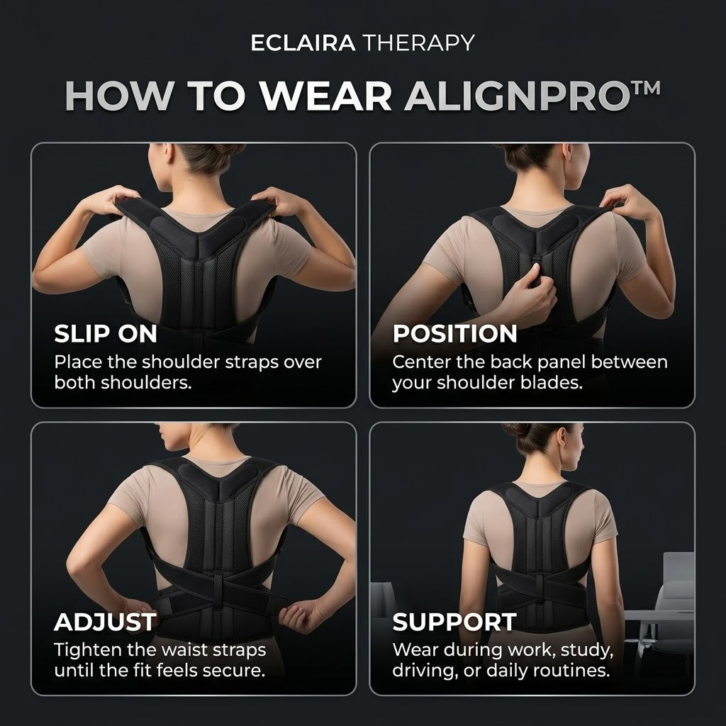 Eclaira AlignPro™ Posture Support Brace