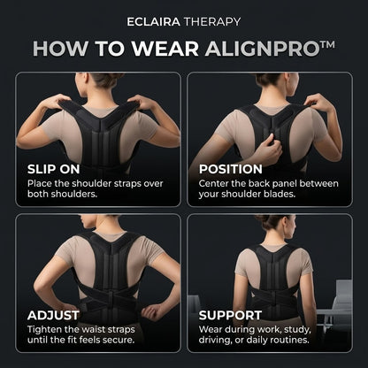 Eclaira AlignPro™ Posture Support Brace